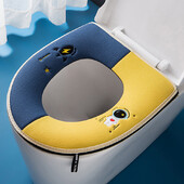 Soe Mugav multikas WC-istme kate Talvine WC-poti kate pestav majapidamises kasutatav kate matt istmekorpus Vannitoa tarvikud