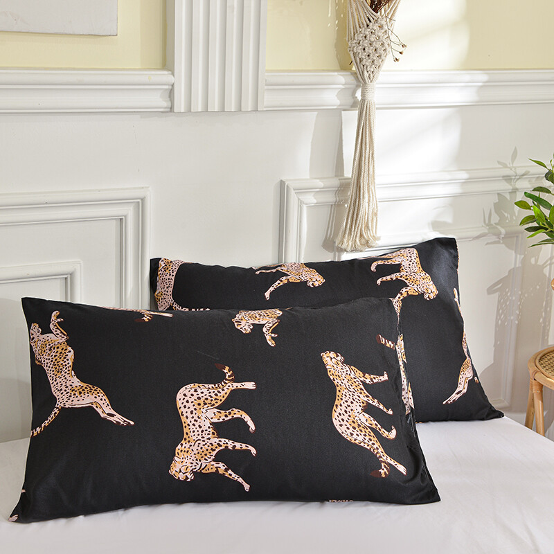 Trükitud padjakate 2tk padjapüür 48x74cm padjavarre koduvoodile Padjalipik ristkülikukujuline padjakate funda almohada