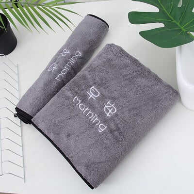 35x75cm Coral Velvet Rankšluostis labai sugeriantis greitai džiūstančios skalbimo šluostės Sportinės rankinės buitiniai vonios kambario aksesuarai