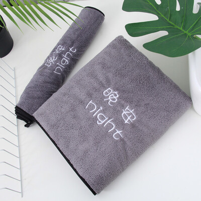 35x75cm Coral Velvet Rankšluostis labai sugeriantis greitai džiūstančios skalbimo šluostės Sportinės rankinės buitiniai vonios kambario aksesuarai