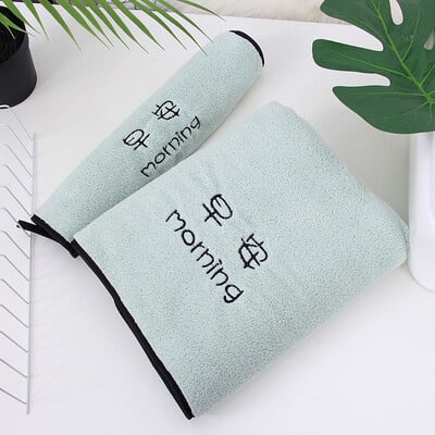 35x75cm Coral Velvet Rankšluostis labai sugeriantis greitai džiūstančios skalbimo šluostės Sportinės rankinės buitiniai vonios kambario aksesuarai