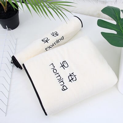 35x75cm Coral Velvet Rankšluostis labai sugeriantis greitai džiūstančios skalbimo šluostės Sportinės rankinės buitiniai vonios kambario aksesuarai