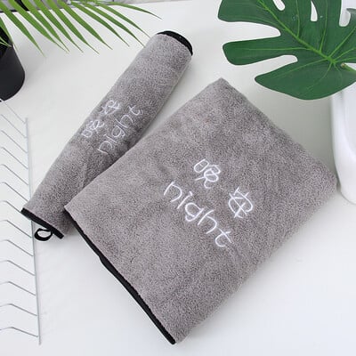 35x75cm Coral Velvet Rankšluostis labai sugeriantis greitai džiūstančios skalbimo šluostės Sportinės rankinės buitiniai vonios kambario aksesuarai