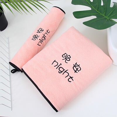 35x75cm Coral Velvet Rankšluostis labai sugeriantis greitai džiūstančios skalbimo šluostės Sportinės rankinės buitiniai vonios kambario aksesuarai