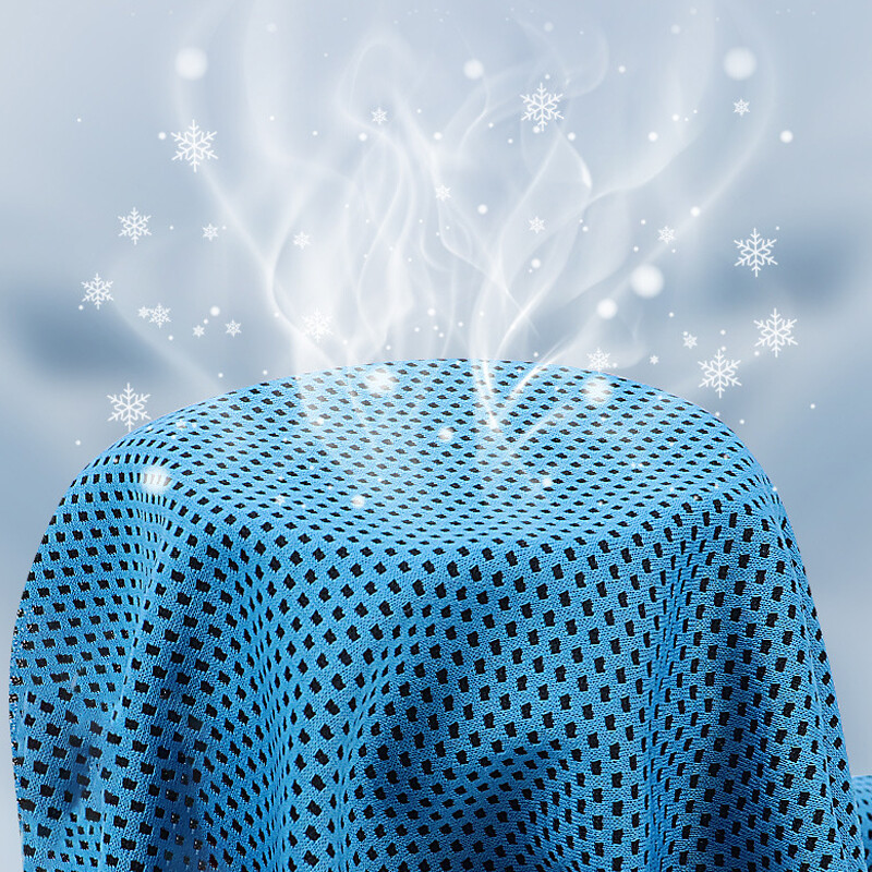 Ringikujuline silikooniga mähitud külm rätik suvine jahutusrätik kiiresti kuivav pehme hingav jahutusrätik spordijooga jõusaaliklubi