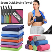 Προσαρμοσμένη φορητή πετσέτα βελούδινη διπλής όψης που στεγνώνει γρήγορα το νερό Τρέξιμο Κολύμβηση Ταξιδιωτικό Γυμναστήριο Παραλία Γιόγκα Γκολφ
