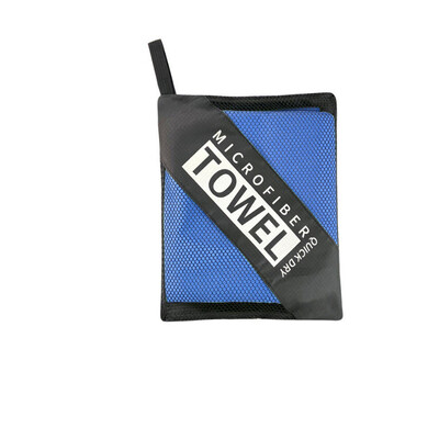 Προσαρμοσμένη φορητή πετσέτα βελούδινη διπλής όψης που στεγνώνει γρήγορα το νερό Τρέξιμο Κολύμβηση Ταξιδιωτικό Γυμναστήριο Παραλία Γιόγκα Γκολφ