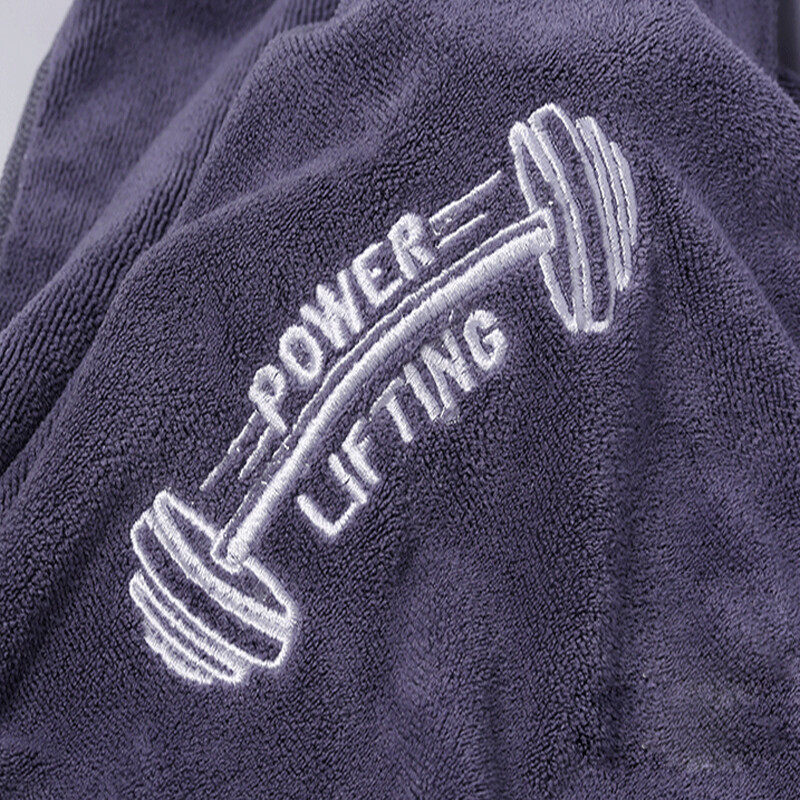 Mikropluošto sporto salės vandenį sugeriantis sportinis rankšluostis Itin minkštas ir greitai džiūstantis prakaito valymas, skirtas tenisui, jogai, dviračių sportui, plaukimui