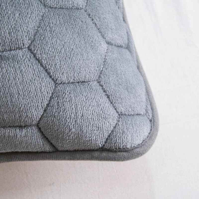 Fete de pernă dublă pentru cuplu Fete de pernă matlasate cu o singură față, simplă, culoare solidă, dimensiunea corpului, husă de pernă, siguranță fără fermoar.