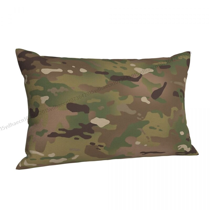 Față de pernă militară din poliester Camouflage Camuflare Army Canapea Husă de pernă decorativă respirabilă Față de pernă