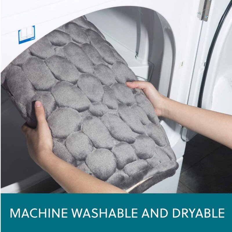 Munakivist reljeefne vannimatt libisemiskindlad vaibad vett imav pestav vann põrand vaip dušš uksematt Vannitoa sisustus