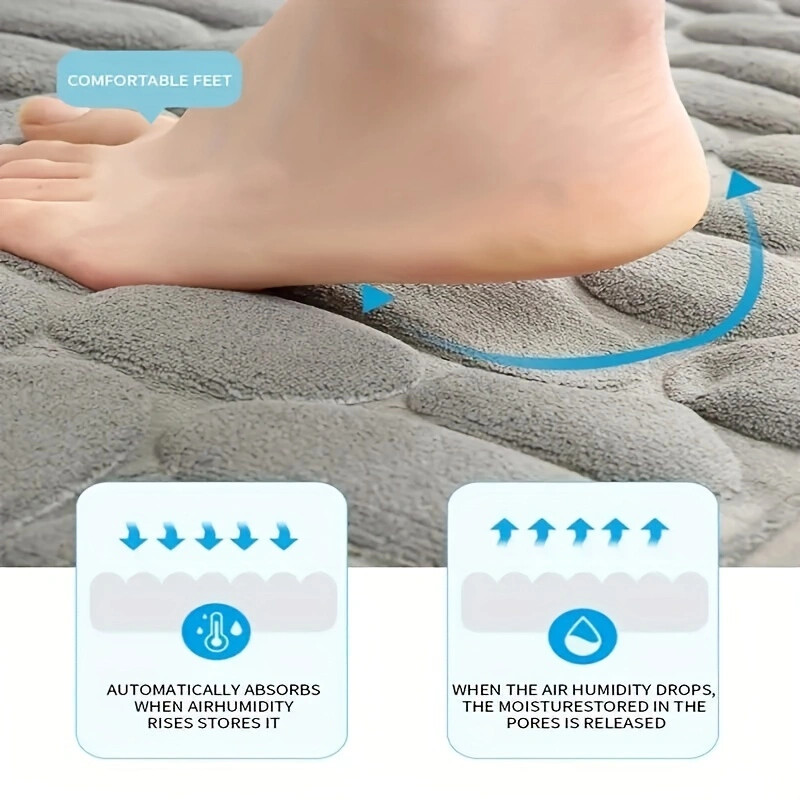 Pesuruumi WC jalamatt U-kujuline põrandamatt veekindel alus Vannitoa vannitoa vett imav libisemisvastane padi