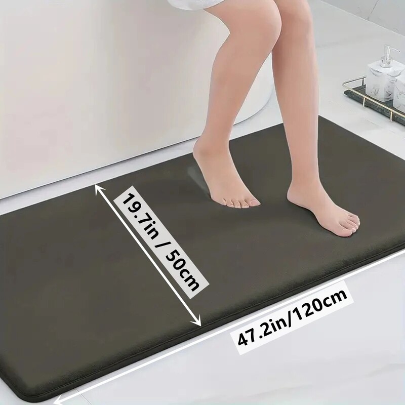 19,7x47,2 tolli suur vannitoa libisemisvastane põrandamatt Vanni põrandamatt Kodusisustus Libisemisvastane vett imav vannitoavaip