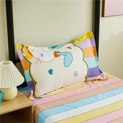 1/2 tk puuvillast trükitud padjapüürid Mugav pehme padjakate voodi diivanile padjakatted tippkvaliteediga padjapüürid kodukaunistus