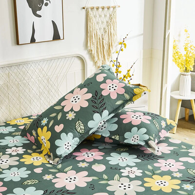 1/2 tk puuvillast trükitud padjapüürid Mugav pehme padjakate voodi diivanile padjakatted tippkvaliteediga padjapüürid kodukaunistus