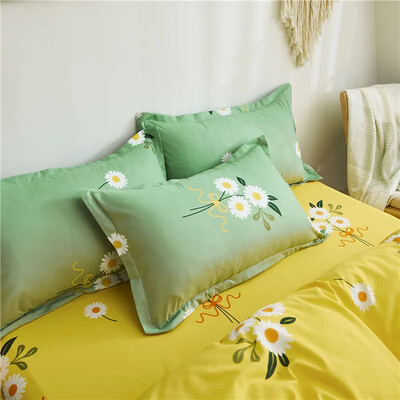 1/2 tk puuvillast trükitud padjapüürid Mugav pehme padjakate voodi diivanile padjakatted tippkvaliteediga padjapüürid kodukaunistus