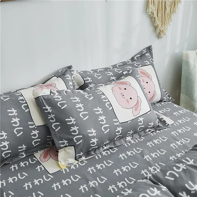 1/2 tk puuvillast trükitud padjapüürid Mugav pehme padjakate voodi diivanile padjakatted tippkvaliteediga padjapüürid kodukaunistus