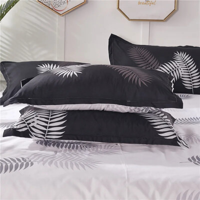 1/2 tk puuvillast trükitud padjapüürid Mugav pehme padjakate voodi diivanile padjakatted tippkvaliteediga padjapüürid kodukaunistus