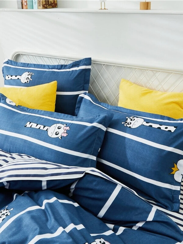 1/2 tk puuvillast trükitud padjapüürid Mugav pehme padjakate voodi diivanile padjakatted tippkvaliteediga padjapüürid kodukaunistus