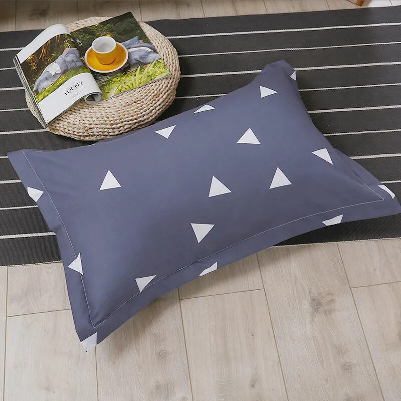 1/2 tk puuvillast trükitud padjapüürid Mugav pehme padjakate voodi diivanile padjakatted tippkvaliteediga padjapüürid kodukaunistus