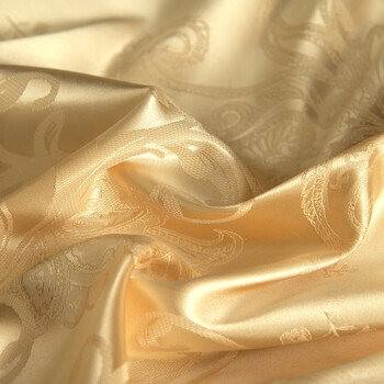 Kuup Satin Jacquard Cool Summer 120/150/180cm Μαξιλαροθήκη Ανάγλυφη Μαξιλαροθήκη Κάλυμμα Πολυτελής Σατέν Υφασμάτινο Ύφασμα σπιτιού 1τμχ