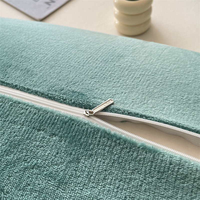 Ühevärviline padjakate Velvet Pillowslip funda almohada 48x74cm padjapüür ristkülik padjakate 2tk soojad padjapüürid