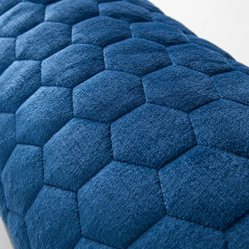 Žiemos storas minkštas ilgas pagalvės užvalkalas lovai Vienpusis aksominis audinys, dygsniuotas pagalvių užvalkalas meilužės poros miegojimo pagalvių užvalkalai