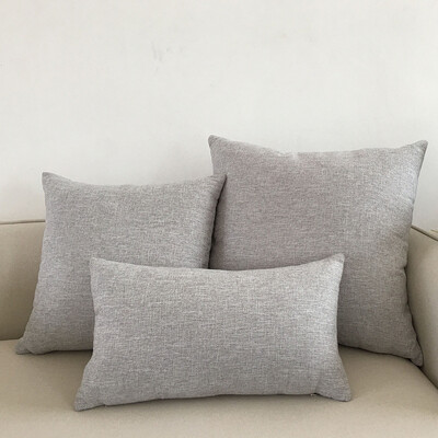 Ivory sofos pagalvėlės užvalkalas Solid Basic 30x50cm 40x40cm 45x45cm 50x50cm 60x60cm namų išjungimo pagalvės užvalkalas kėdės automobiliui
