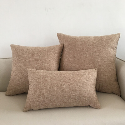 Ivory sofos pagalvėlės užvalkalas Solid Basic 30x50cm 40x40cm 45x45cm 50x50cm 60x60cm namų išjungimo pagalvės užvalkalas kėdės automobiliui