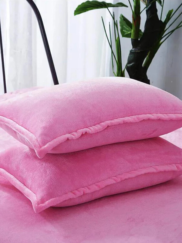 Flanellist padjapüür, 48x74cm, ühevärviline, sügis-talv, flanell, soe, pluss, sametpadjapüür, suur voodi