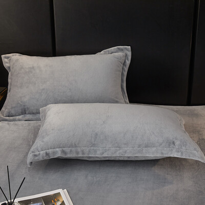 Soojad padjakatted ühevärvilised padjapüürid 48x74cm padjakate ristkülikukujulised padjapüürid funda almohada 2tk Velvet Pillowslip