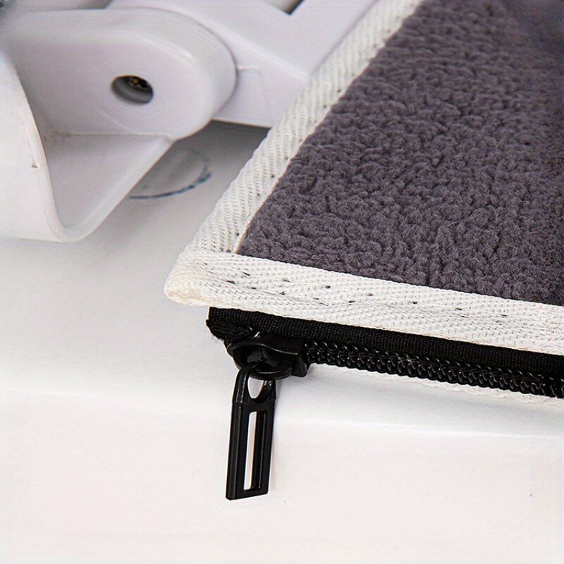 1vnt tualeto sėdynės pagalvėlė su užtrauktuku Buitinė vandeniui atspari universali tualeto užvalkalas visą sezoną Storas tualeto lipdukas reguliuojamas