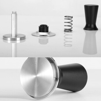 51mm 53mm 58mm Espresso Tamper Barista Coffee Tamper με βαθμονομημένα ελατήρια από ανοξείδωτο χάλυβα