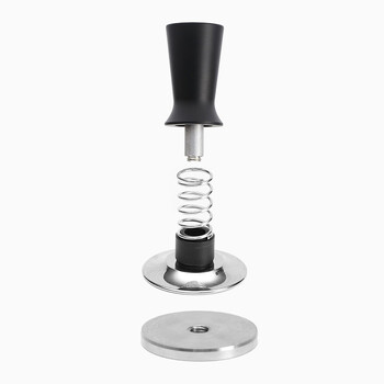 Coffee Tampers Constant Pressure for 51/53/58mm Tamper Espresso από ανοξείδωτο χάλυβα με βαθμονομημένα εργαλεία Barista με ελατήριο