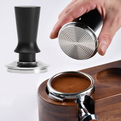 Coffee Tampers Constant Pressure for 51/53/58mm Tamper Espresso από ανοξείδωτο χάλυβα με βαθμονομημένα εργαλεία Barista με ελατήριο