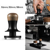 2024 m. New Coffee Good MHW 3 Bomber 30lb pastovaus slėgio kavos tamperė 51/53/58mm espreso priedai spyruoklinis barista įrankis