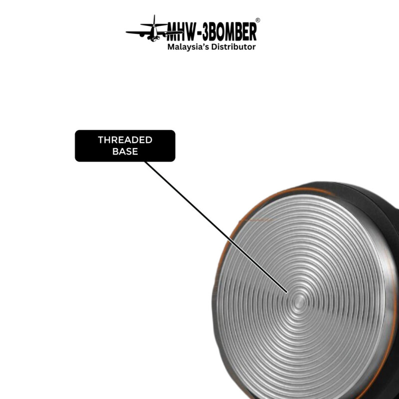 2024 m. New Coffee Good MHW 3 Bomber 30lb pastovaus slėgio kavos tamperė 51/53/58mm espreso priedai spyruoklinis barista įrankis