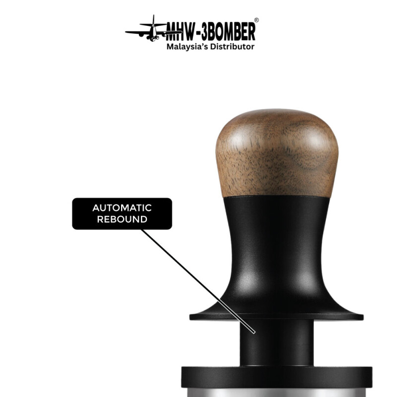 2024 m. New Coffee Good MHW 3 Bomber 30lb pastovaus slėgio kavos tamperė 51/53/58mm espreso priedai spyruoklinis barista įrankis