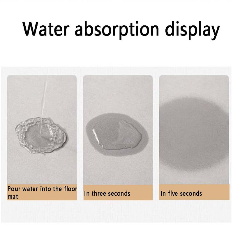 Covoraș antiderapant cu model de pisoi cu desene animate drăguț, pernă absorbantă de pământ de diatomee, cu uscare rapidă, potrivită pentru ușa toaletei
