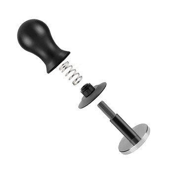 Coffee Tamper 51mm/53,3mm/58,5mm Ρυθμιζόμενο από ανοξείδωτο χάλυβα επίπεδο και ελατήρια βαθμονομημένη