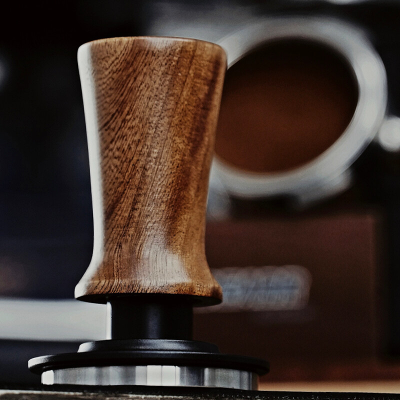BEARR Chabili täispuidust topeltvedruga kohvipress konstantne press 30IB automaatne adaptiivne sügavusega espresso tamper 53,7/58,35 mm