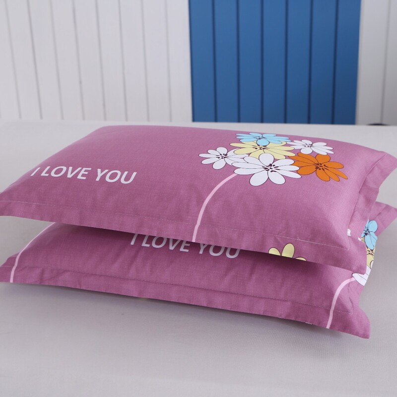 LAGMTA primăvară nou produs 100% bumbac 1 bucată față de pernă cu plante desenate în carouri cu fermoar care poate fi personalizabilă