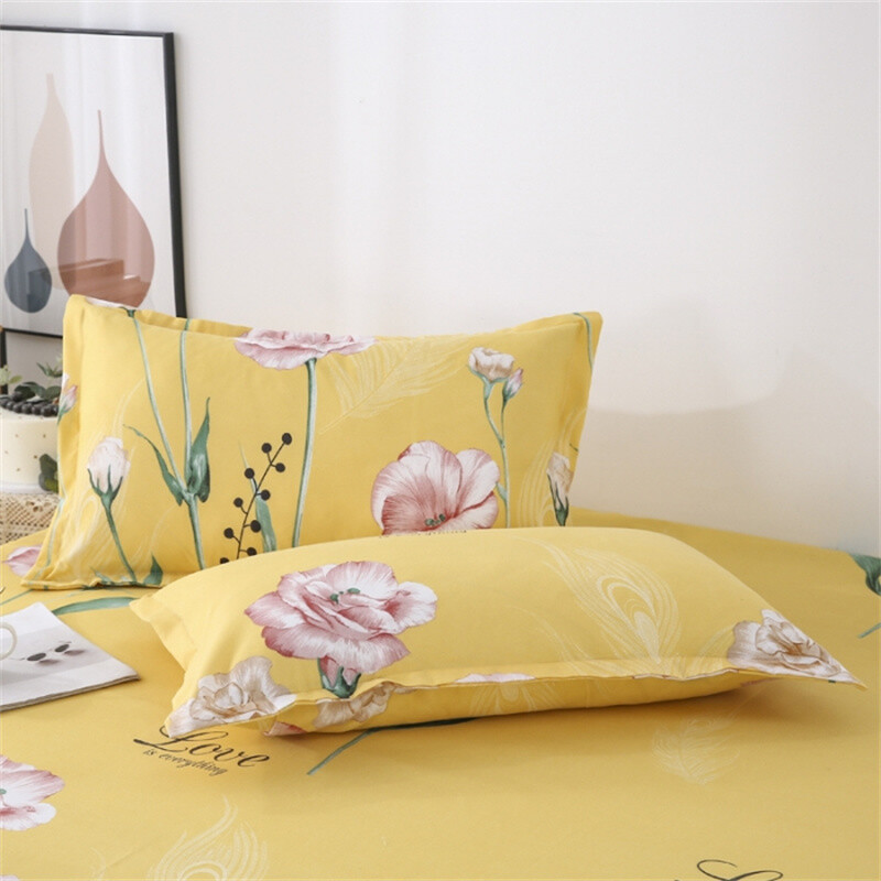 2tk Lilleprinteriga padjapüür Mugavad padjakatted Voodi üheinimesevoodi kaheinimesevoodiga 48x74cm padjapüür kodukaunistuse padjapüürid