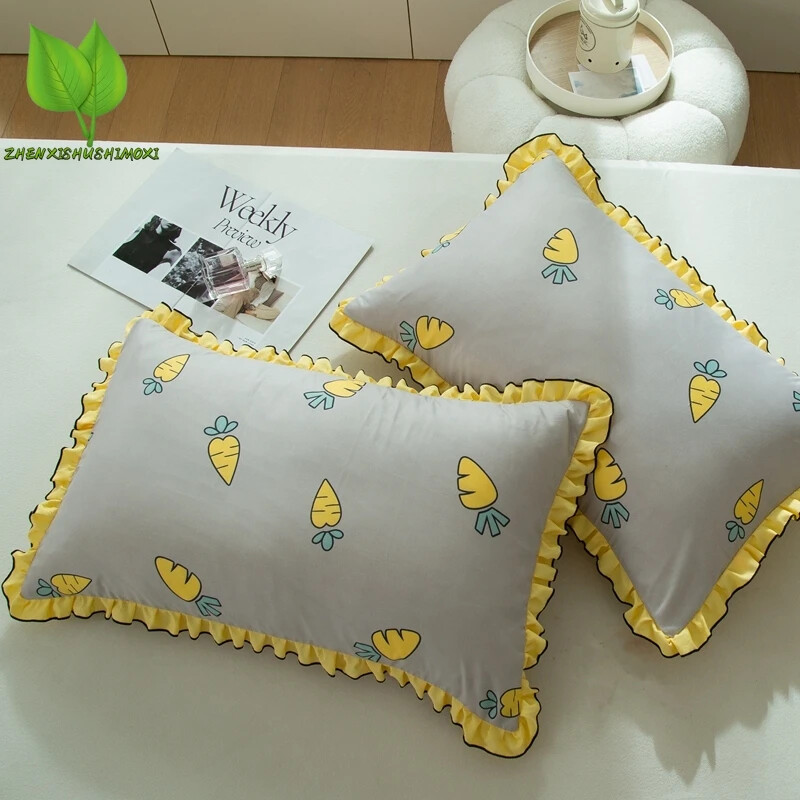 Must-valge võtmetega padjapüür diivanipadja katte jaoks koos volangidega Kontori voodi padjakatte mustriga disain täiskasvanutele mõeldud magamistoa voodipesu