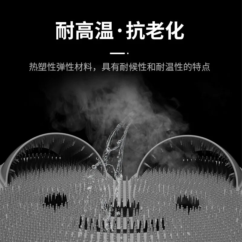 Silikoonist küüliku jala hõõrumine Artefakt Vannitoa libisemiskindel matt selja hõõrumine massaažimatt vannipesu jalgade koorimine duširuumi põrand