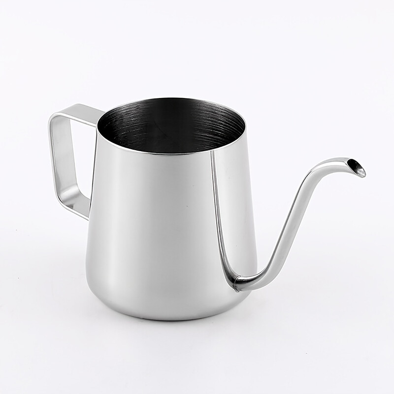 1 cană de lapte din oțel inoxidabil 304, oală de cafea preparată manual, oală pentru urechi suspendată, unelte pentru cafea, accesorii pentru cafea 350/600 ml