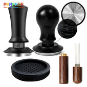 Tamper 58mm Scale Coffee Tamper Konstantse Rõhuga Kohvipulbri Haamer 51mm Kohvi Tamperi komplekt Vedruga laaditavad tamperid 54mm