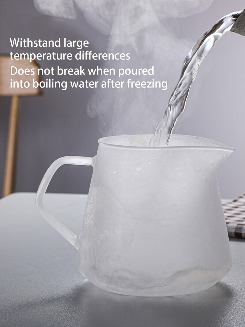 „Leeseph Pour Over“ kavos virimo aparatas, stiklinis grafinas kavos su stikliniu kavos filtru, lašinamas kavos virimo aparato rinkinys namams arba biurui, 300 ml