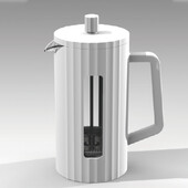 1000 ml / 600 ml prancūziškos spaudos kavos virimo aparatas aukšto borosilikatinio stiklo namų kavos aparatas Pieno putos putos plakiklis Barista arbatos virimo aparatas