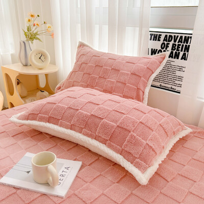 Bonenjoy 2vnt pagalvių užvalkalai žieminiai pagalvių užvalkalai funda almohada aksominiai pagalvių užvalkalai 48x74cm pagalvėlės užvalkalai šiltai namams pagalvės užvalkalai